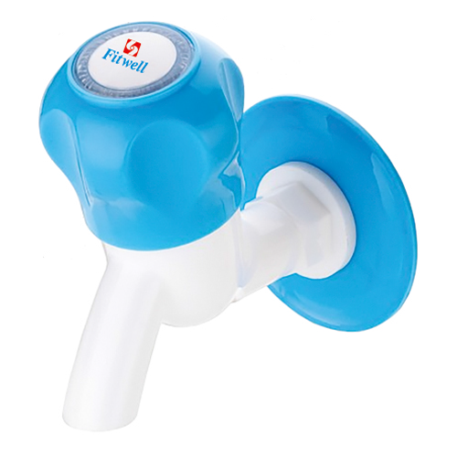 Bib Cock Shot Body With Wall Flange