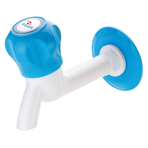 Bib Cock Long Body With Wall Flange