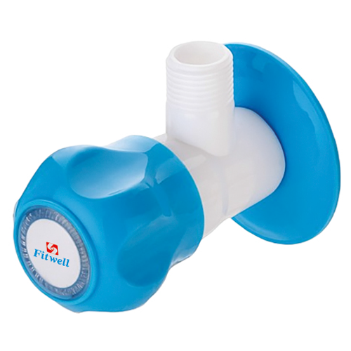 Angle Cock With Wall Flange