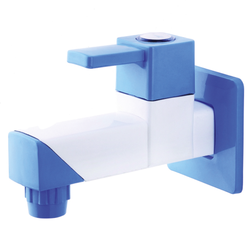 PTMT Bib Cock Short Body With Wall Flange