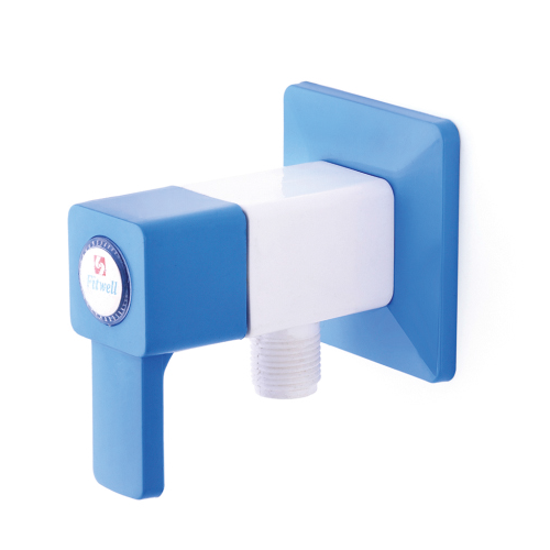 PTMT Angle Cock With Wall Flange