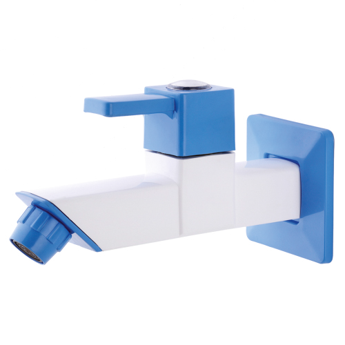 PTMT Bib Cock Short Body with Wall Flange