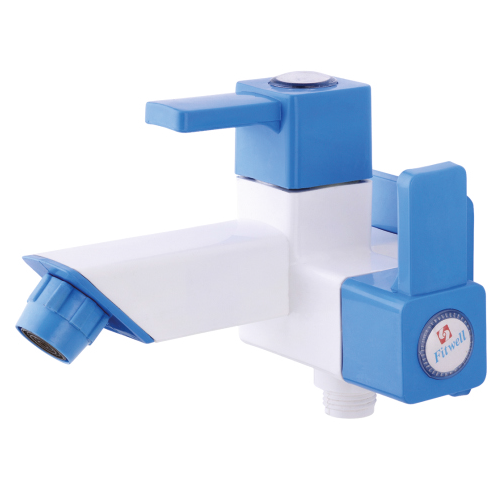 PTMT 2 in 1 Bib Cock with Wall Flange